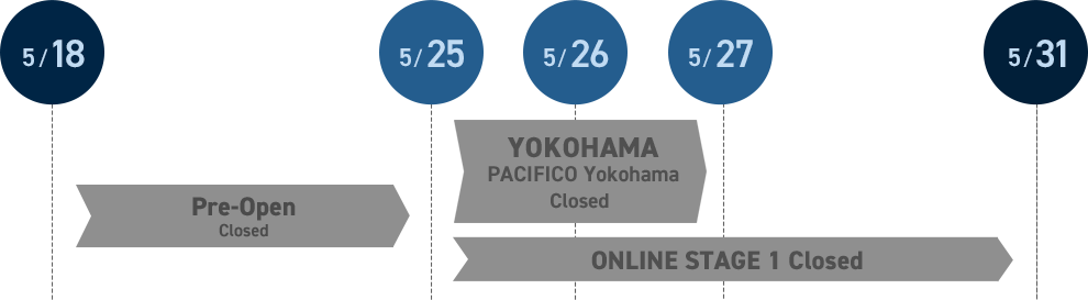 YOKOHAMA schedule image